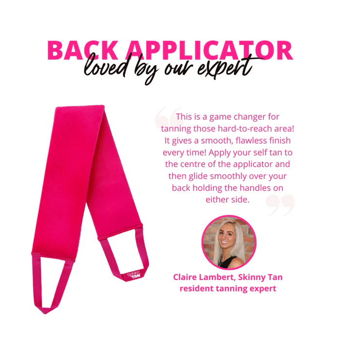 Fake Tan Back Applicator כפפת שיזוף עצמי לגב