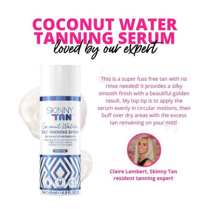 Skinny Tan Coconut Water Serum סרום מיי קוקוס לשיזוף עצמי